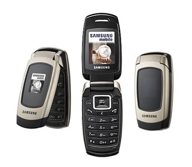 Samsung X500 Goud, Zwart