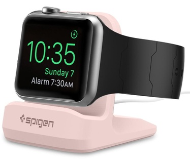 Spigen Apple Watch Night Stand S350 - horizontale houder - Roze