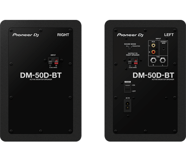 Pioneer DJ DM-50D-BT desktop monitorenset met Bluetooth (Zwart)