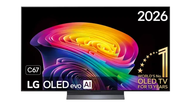 LG OLED65C67LA – OLED evo C6 4K Smart TV 2026