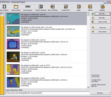 DVD Flick 1.3.0.0 beta screenshot (410 pix)