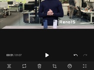 OPPO Reno15 - Video-editor