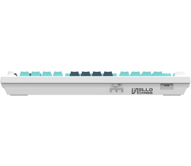 Helloganss HelloG HS75T Wh/Bl Gat Yellow RGB WL US