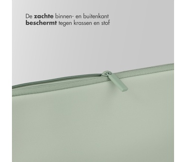 Accezz Laptop hoes 13-14 inch - Laptopsleeve - Groen