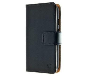 qMust Motorola Moto E (2015) wallet case - hoesje met stand - zwart