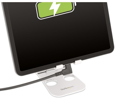 Startech.com 50cm Haakse USB-C Kabel, Rugged, USB 3.2 Gen 2 (10 Gbps), USB C naar C Data transfer Kabel met Rechte Hoek, 4K 60Hz DP Alt Mode, 100W Power Delivery, USB Type-C Kabel