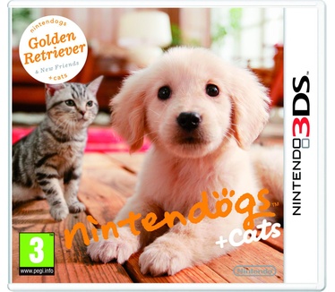 Nintendo Nintendogs + Cats: Golden Retriever &amp; New Friends