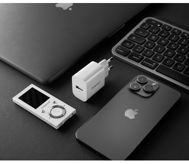 Intenso 1x USB-A Adapter weiß