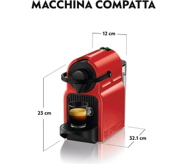 Krups Nespresso Inissia XN1005 Rood