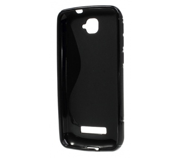 Kees S-line Gel Hoesje Alcatel One Touch Pop C7 - Zwart