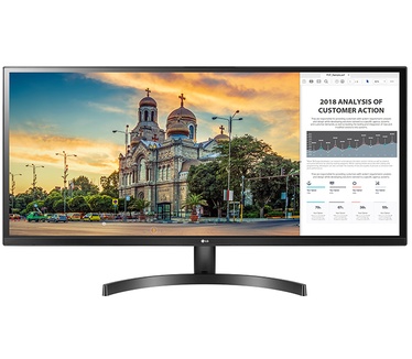 LG 34WK500 UltraWide IPS Monitor Zwart