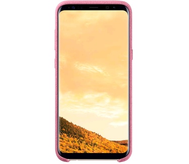 Samsung Galaxy S8 Alcantara Cover Roze