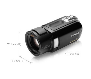 Samsung VP-HMX20C Zwart