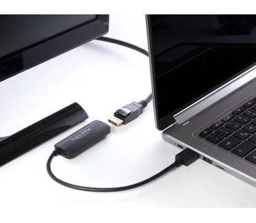 Delock Adapter HDMI-A male to DisplayPort female 8K Zwart