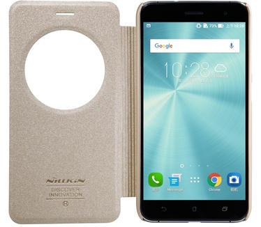Nillkin New Sparkle Book Case voor Asus Zenfone 3 - Goud