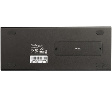Startech.com Dual 4K 60Hz Monitor Thunderbolt 3 Dock - PCIe M.2 Slot and SD Reader