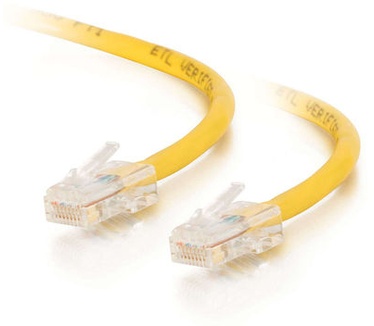 CablesToGo Cat5E Assembled UTP Patch Cable Yellow 2m