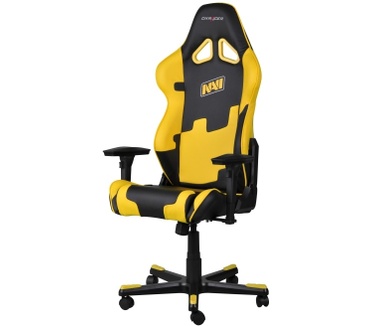 DXRacer Natus Vincere Edition Gaming Chair Zwart/Geel