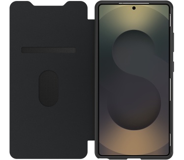 Otterbox React Folio Series voor Samsung Galaxy S25 Ultra, transparant/zwart - Geen retailverpakking