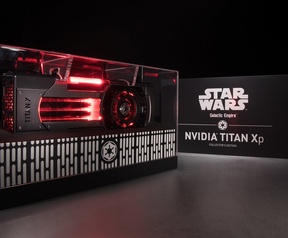 Star Wars-uitvoeringen van Nvidia Titan Xp