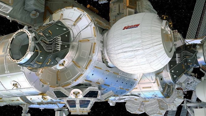BEAM-module op ISS
