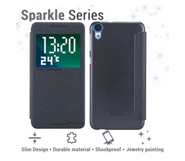 Nillkin Nillkin Leather Case HTC Desire 820 (Sparkle Series black)