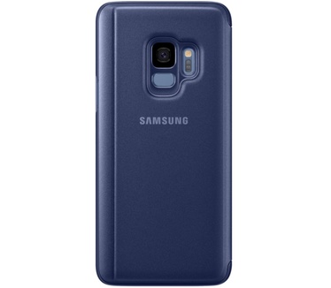 Samsung Galaxy S9 Clear-View Standing Cover (Galaxy S9) Blauw