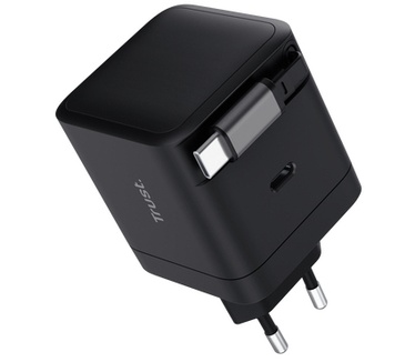 Trust Maxo Intrekbare USB-C-PD-oplader van 65 W