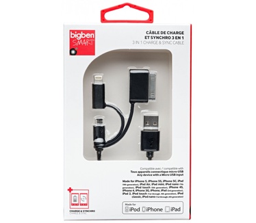 Bigben Interactive CABLE3EN1