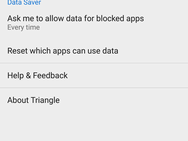 Google Triangle databesparing-vpn
