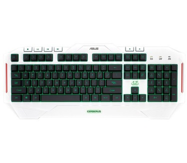 Asus Cerberus Arctic Gaming Keyboard (US)