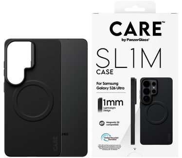 PanzerGlass CARE™ by PanzerGlass® SL1M Case Black w. Qi Samsung Galaxy S26 Ultra