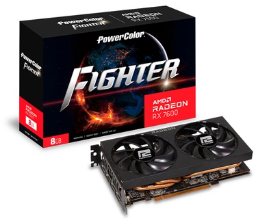 Powercolor Fighter AMD Radeon RX 7600 8GB GDDR6