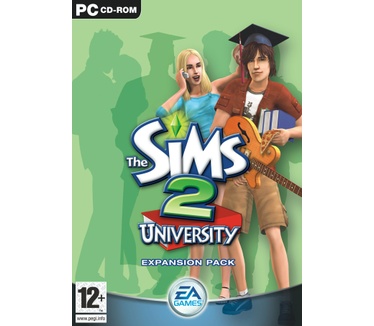 Packshot voor De Sims 2: University
