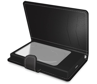 Raidsonic Icy Box IB-255U3 Kunstleder Zwart
