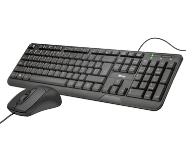 Trust Ziva Toetsenbord en muis met snoer