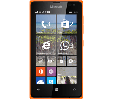 Microsoft Lumia 435 Oranje