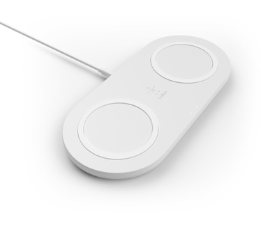Belkin Boost Charge Draadloze Snellader Dual 10W Wit