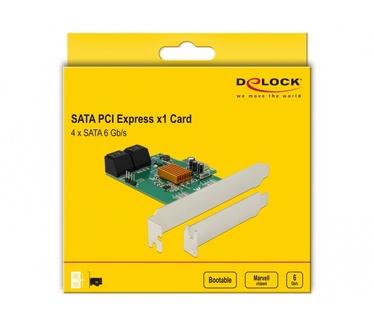 Delock 4 port SATA PCI Express Card