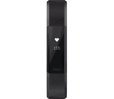 Fitbit Alta HR Small Gunmetal (Zwart)