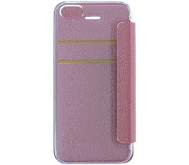 Guess IriDescent Book Case voor Apple iPhone 5/5S/SE - Roségoud Rosé Goud