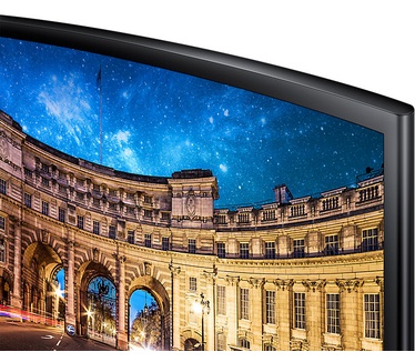 Samsung C24F396FHU Zwart