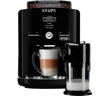 Krups Volautomatische espressomachine One-Touch-Cappuccino Latt'Espress Zwart EA82F8