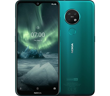 Nokia 7.2 (4GB ram, 64GB opslag) Groen