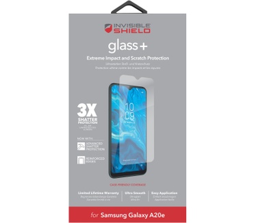 Zagg InvisibleShield Glass+ Screenprotector Samsung Galaxy A20e