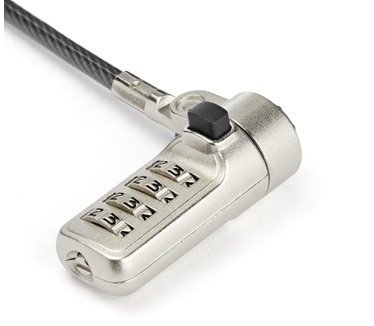 Startech.com Laptop kabelslot 4-cijfer combinatie slot Wedge type