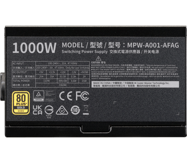 Cooler Master Elite Gold 1000W