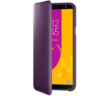 Samsung Galaxy J6 (2018) Wallet Case (Galaxy J6 (2018)) Paars