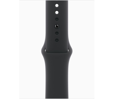 Apple Watch Series 11, 42mm, GPS + Cellular, Titanium, Sportbandje M/L, Zwart (Zwart)