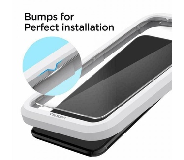Spigen Apple iPhone 11 / iPhone XR Glas tR AlignMaster Met Montage Frame 2-pack